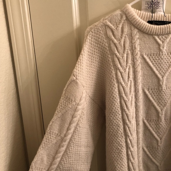 Wide sleeve cable knit sweater (F&F) - Picture 2 of 7